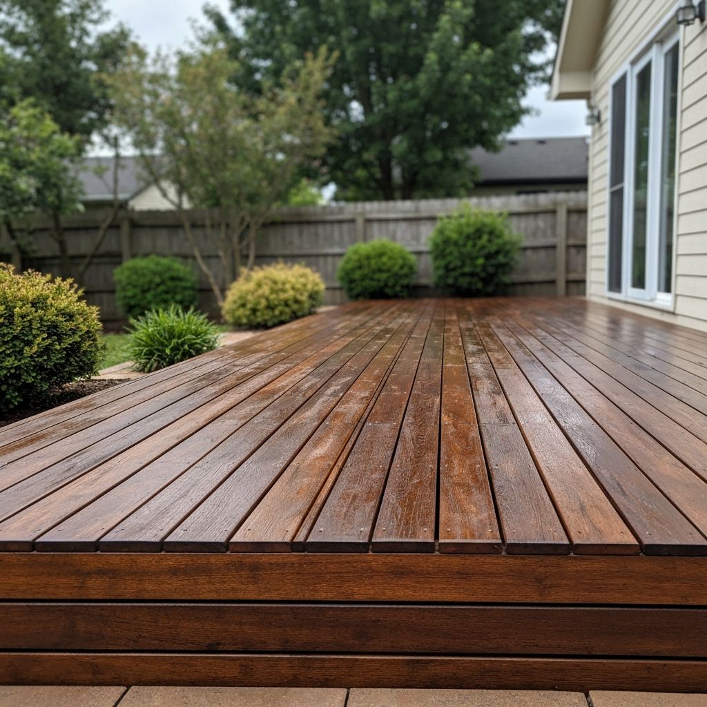 After: Deck Refinishing