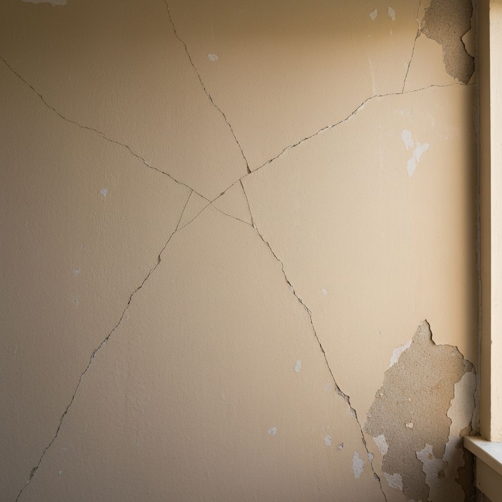 Before: Crack Repair & Paint