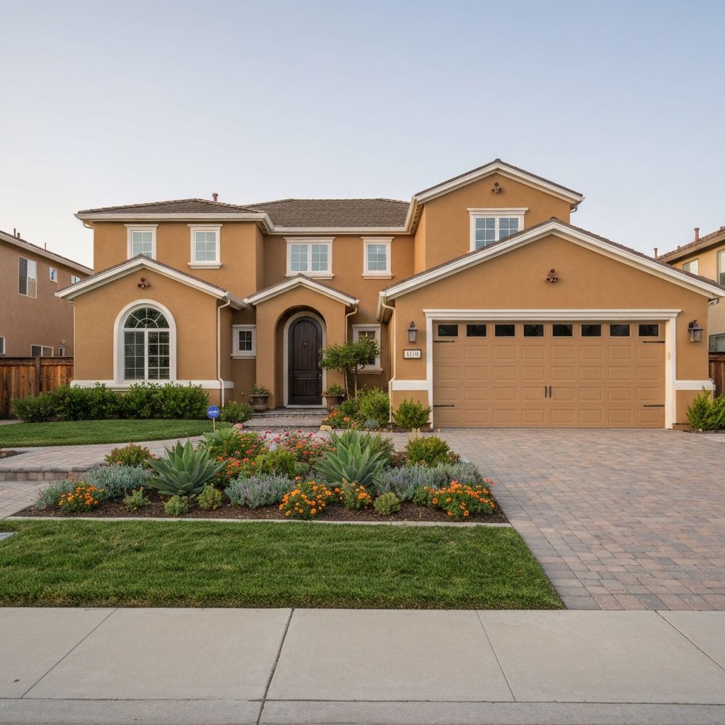 After: Stucco Home Makeover