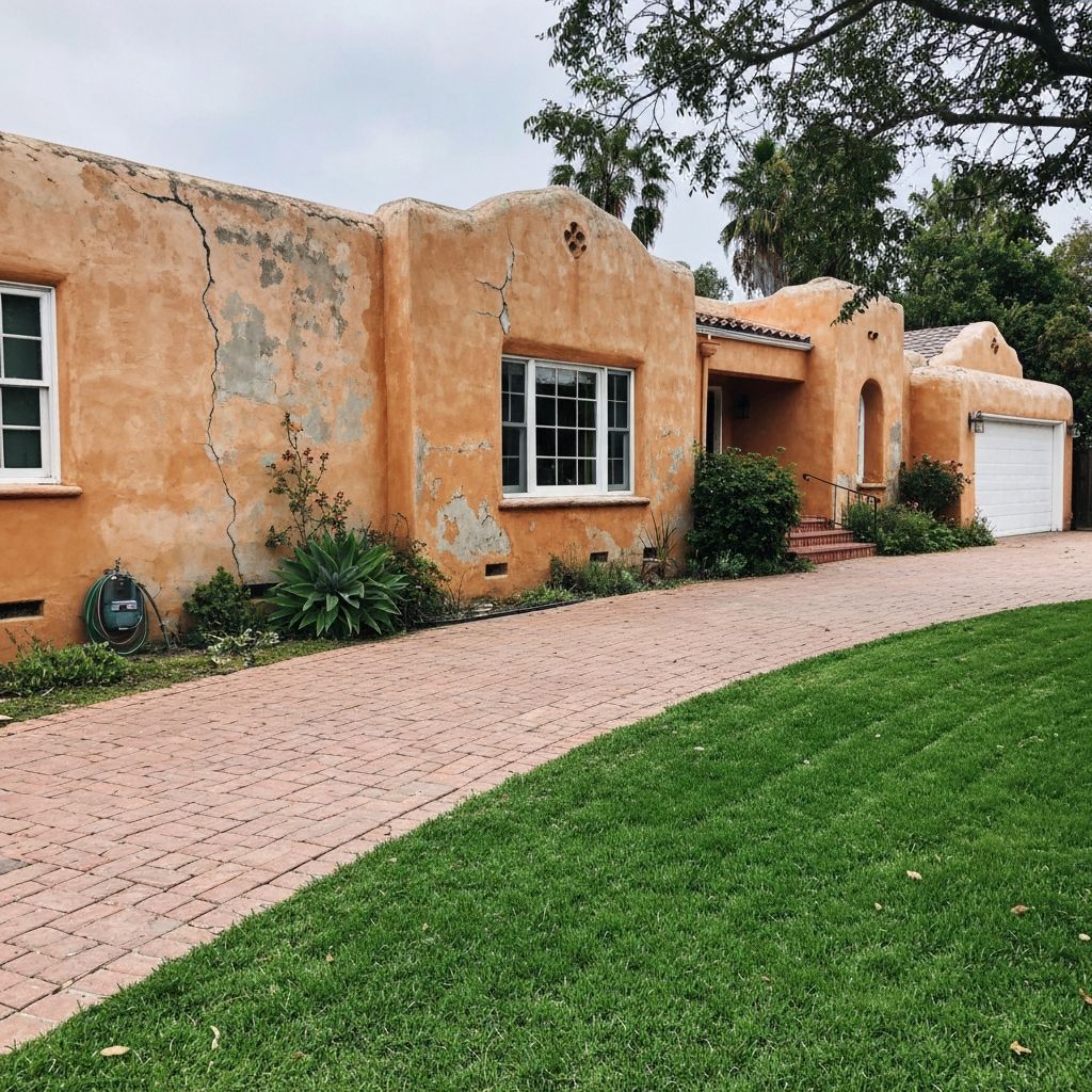 Before: Stucco Home Makeover