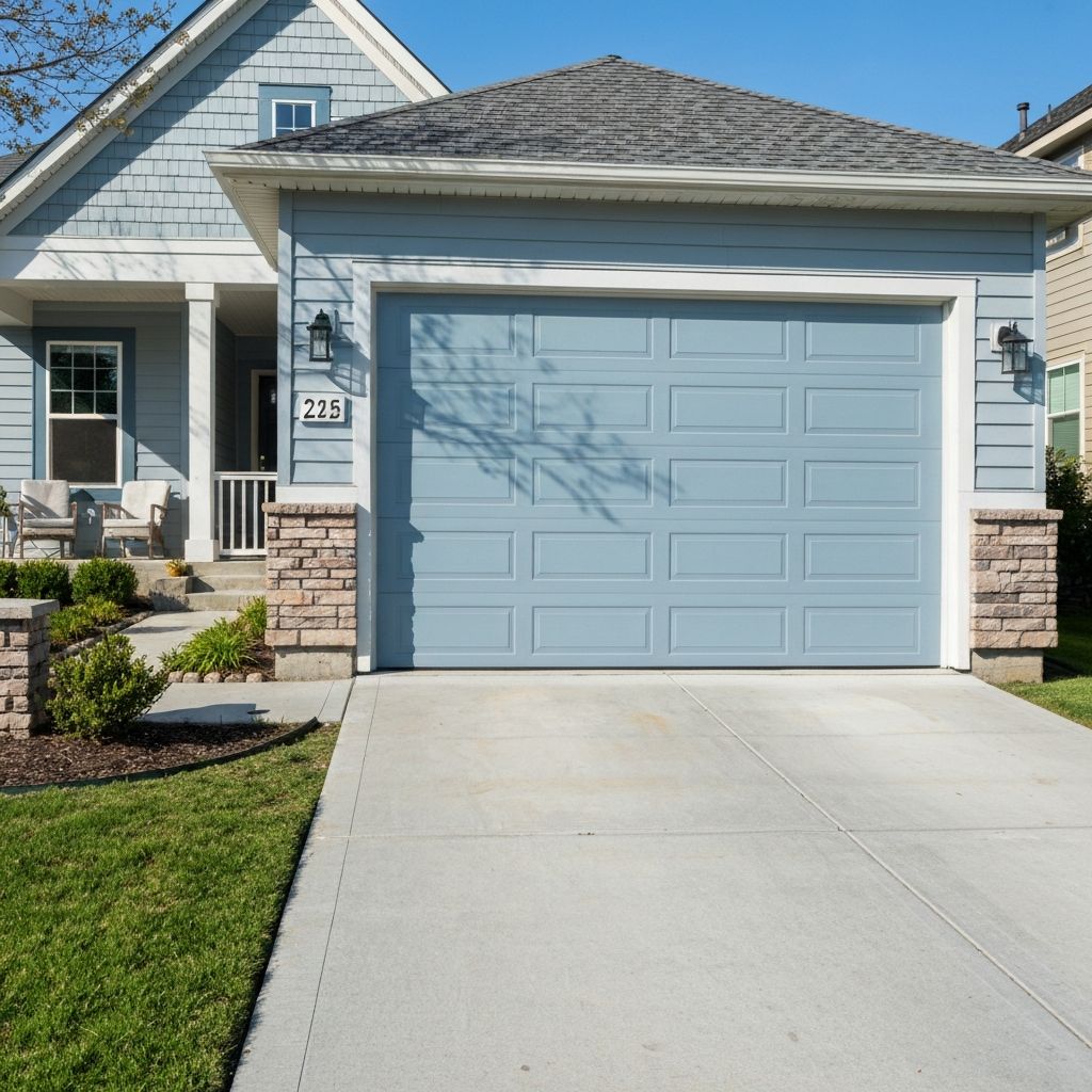 After: Garage Door Refresh