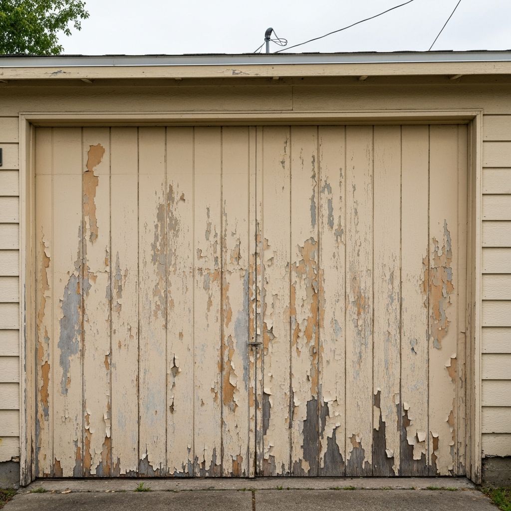 Before: Garage Door Refresh